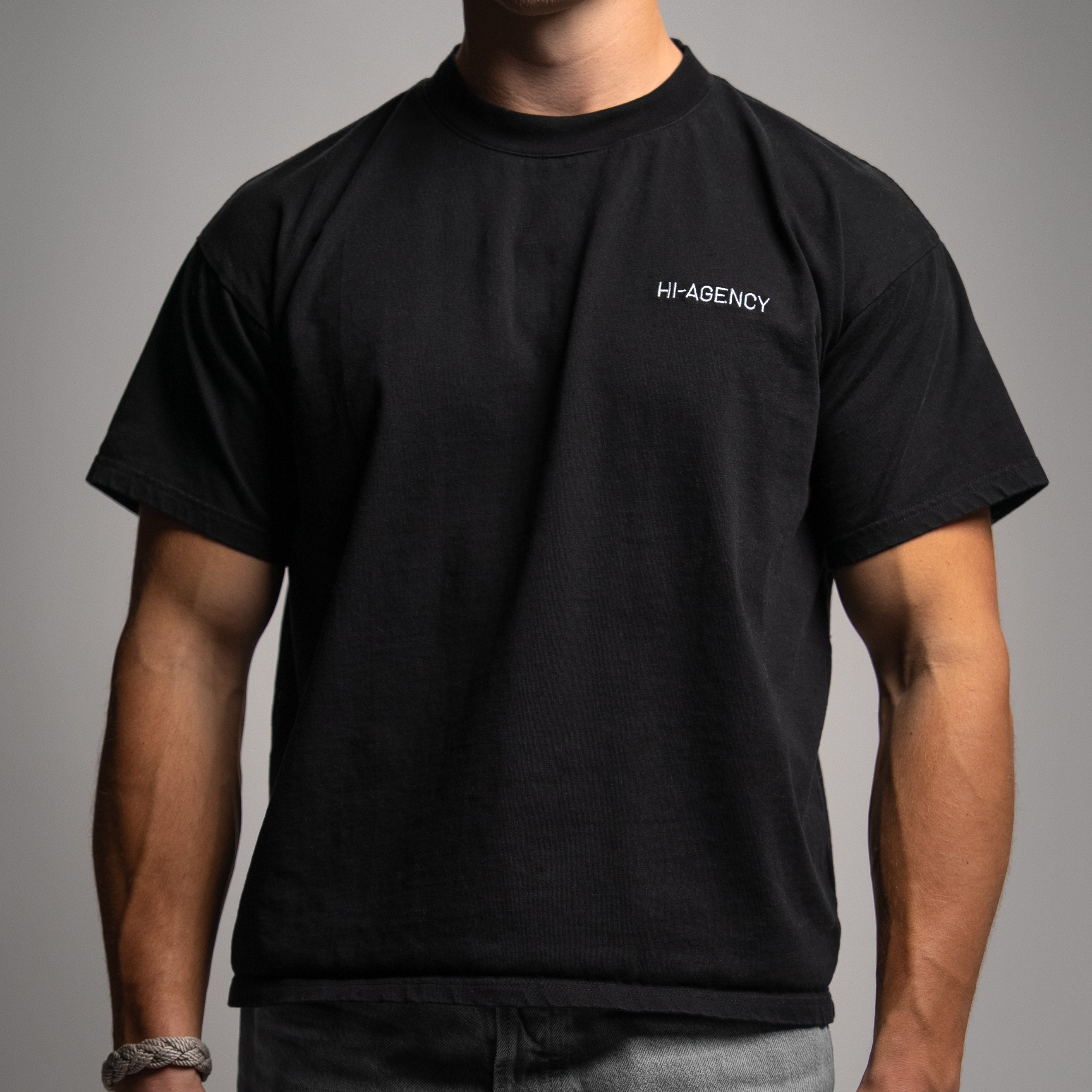 HI-AGENCY Oversized, Cropped T-Shirt