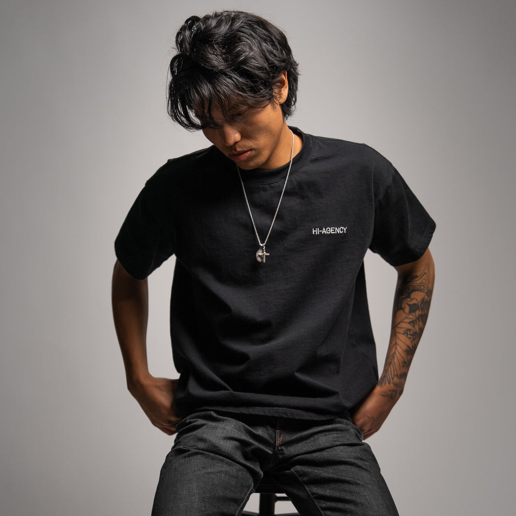 HI-AGENCY Oversized, Cropped T-Shirt