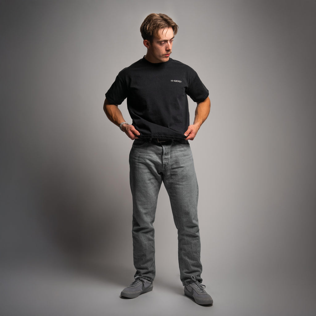 HI-AGENCY Oversized, Cropped T-Shirt